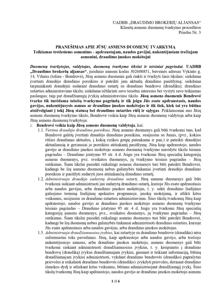 Tretiesiems asmenims